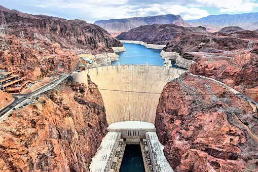 Hoover dam Nevada USA